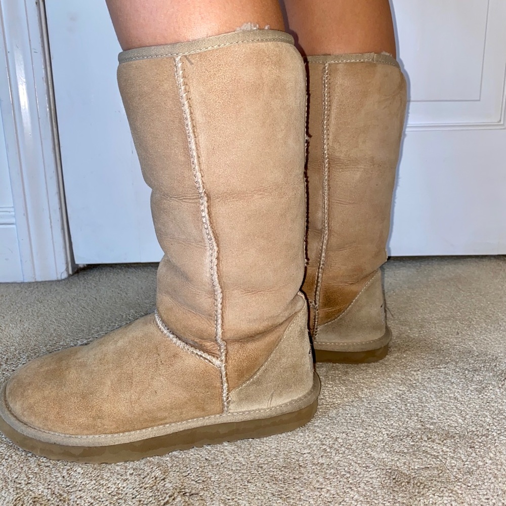 UGG- Classic Tall Boot in Sand